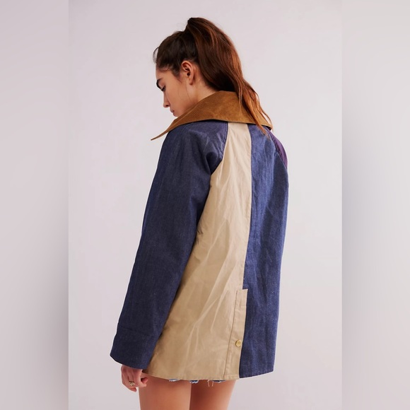 NWT Barbour Gunnerside Patch Showerproof Jacket - Picture 3 of 4